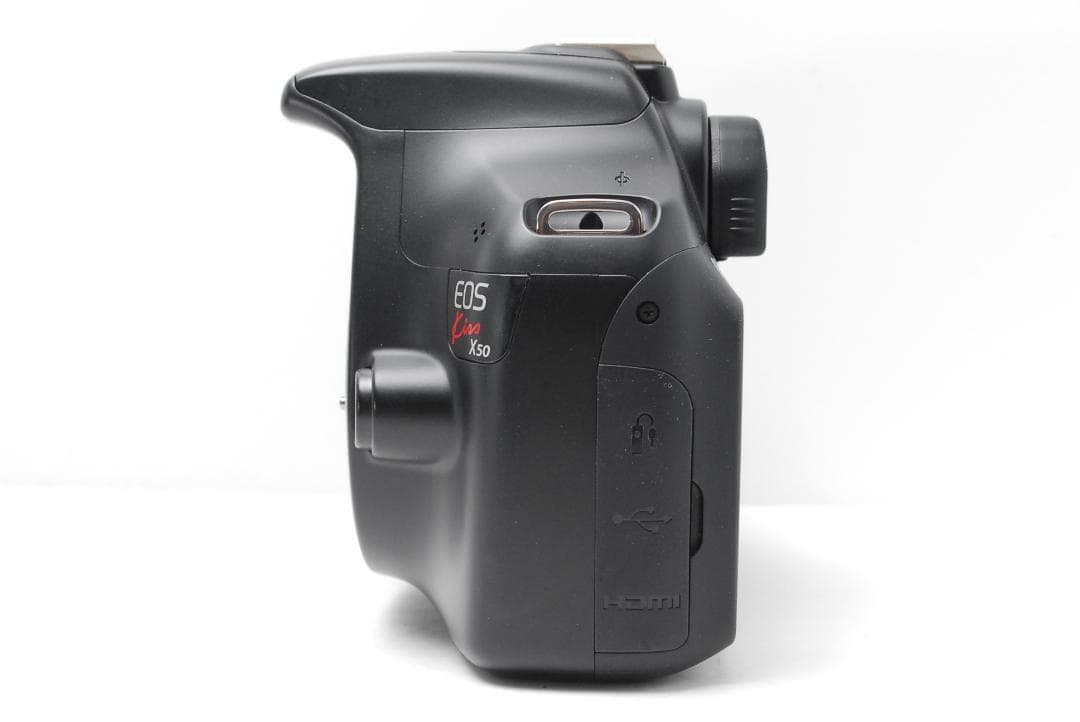 【新品級ショット数　美品】Canon Kiss X50　スマホ転送　動画撮影OK