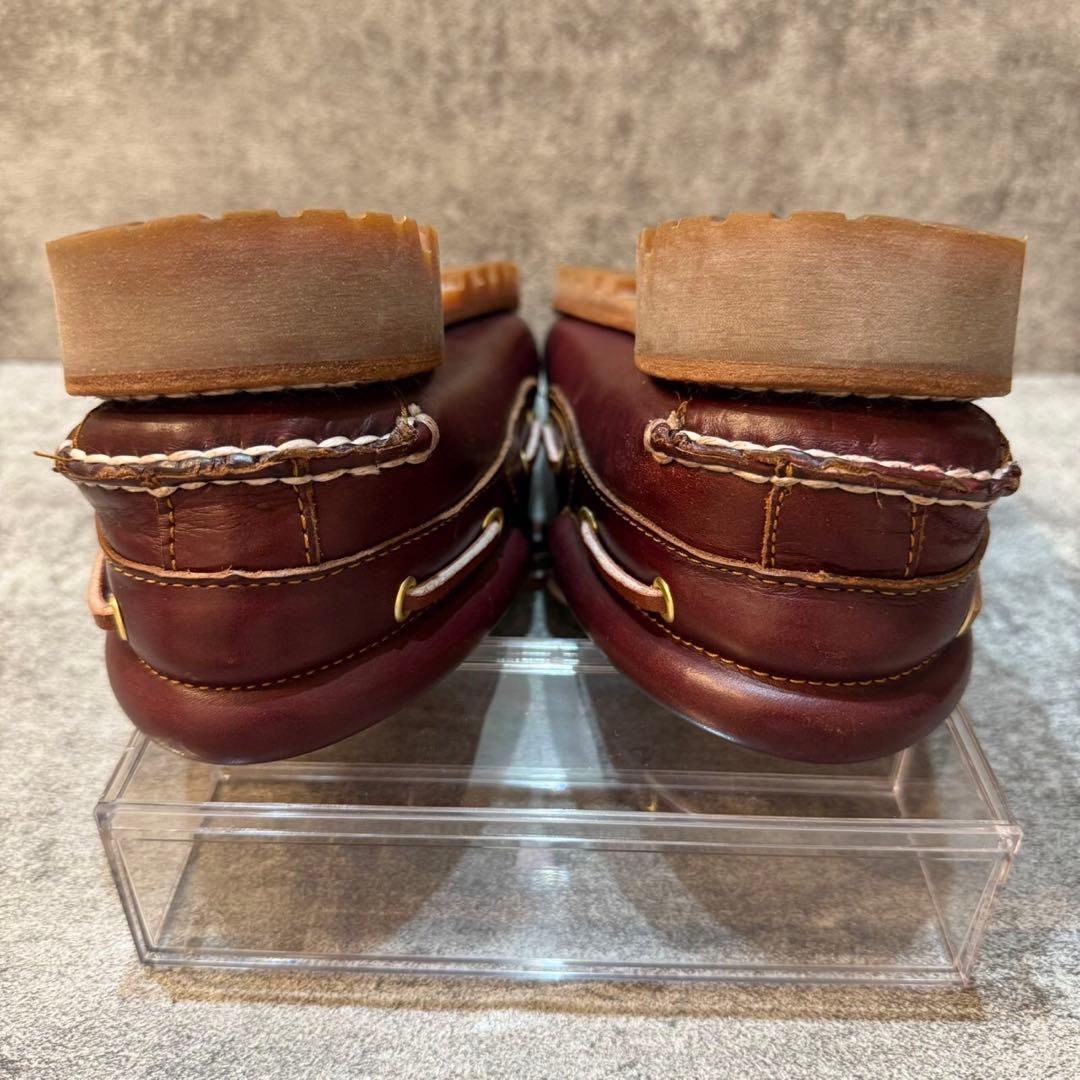 【定番】ティンバーランド デッキシューズ 3eye クラシック バーガンディ