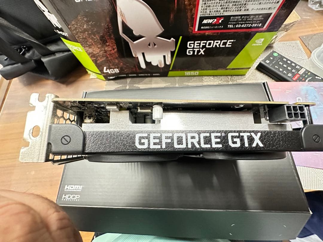 中古品　 GAINWARD GTX 1650 4GB グラフィックボード