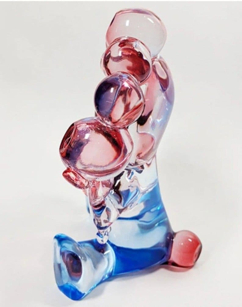 万博限定 EXPO2025 ミャクミャク クリアフィギュア レッド×ブルー