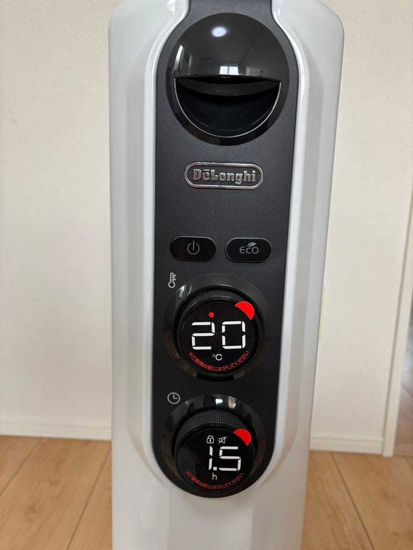 [美品]DeLonghi オイルヒーター RHJ35M1015-BK