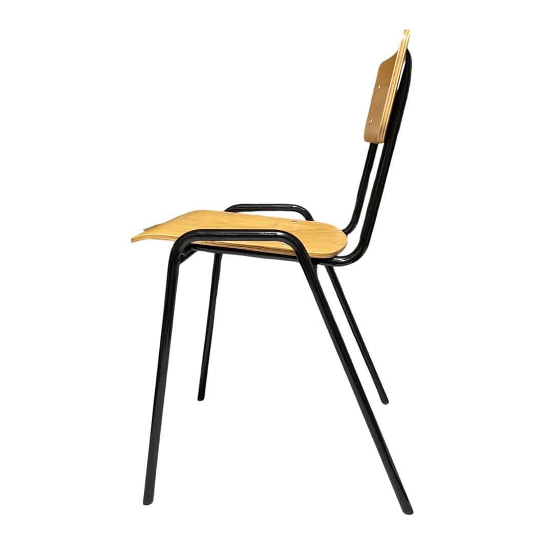 【美品】 スクールチェア プライウッドチェア　学校椅子　BT-003 不二貿易