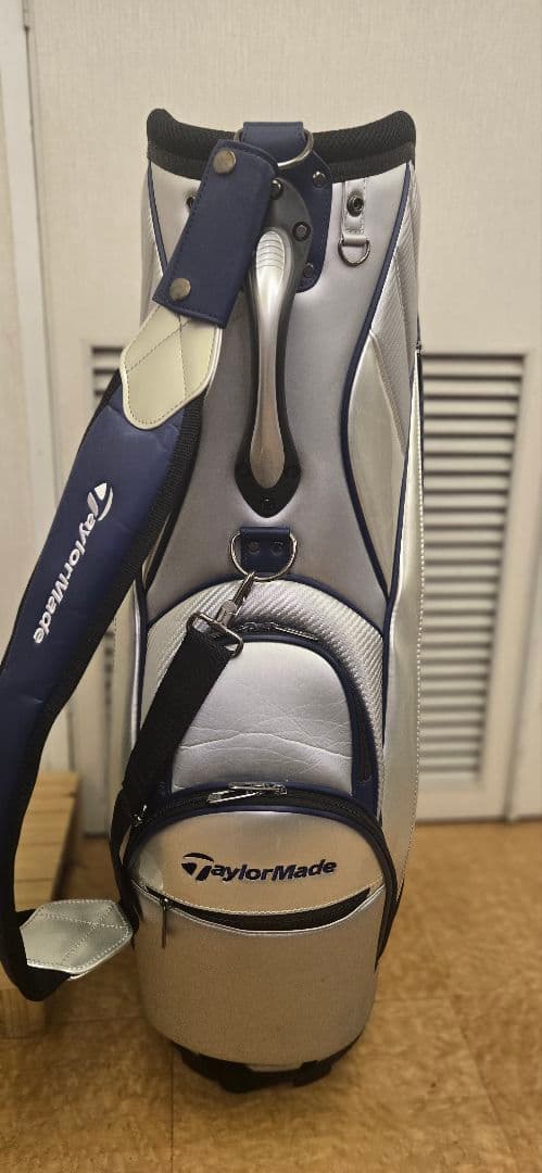 TaylorMade キャディバッグ ネイビー/シルバー