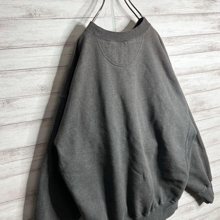 【入手困難!!】ナイキ ✈︎刺繍 アーチロゴ 白タグ 裏起毛 肉厚 トレーナー