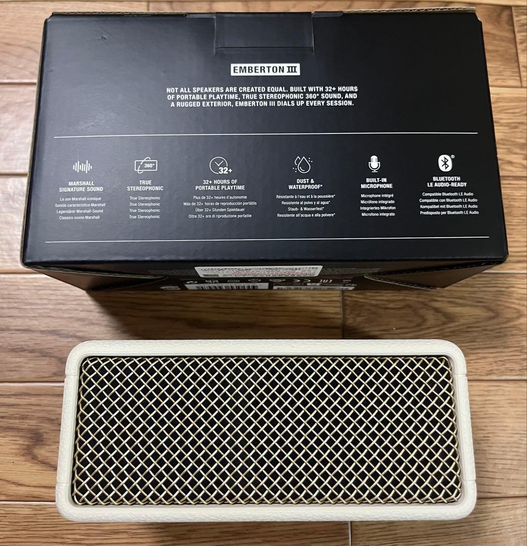 Marshall Emberton III ホワイト