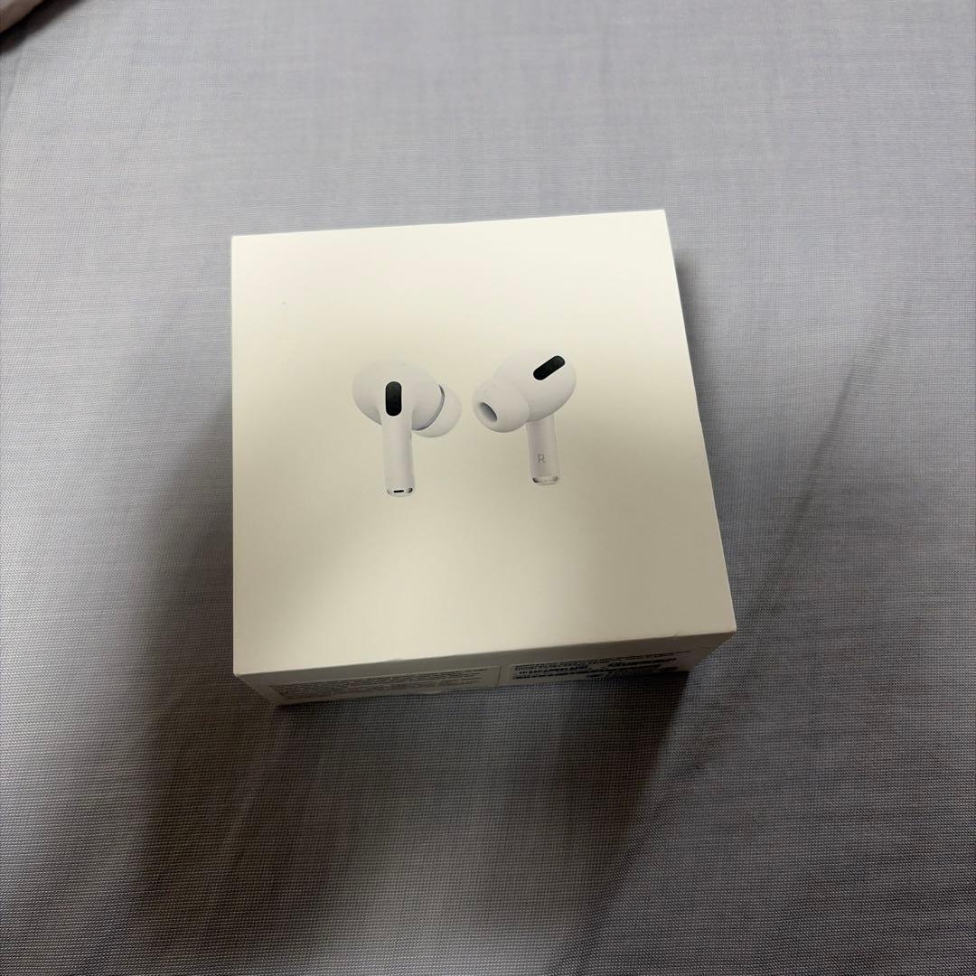 AirPods pro 本体 ホワイト 充電ケース付き 箱付き