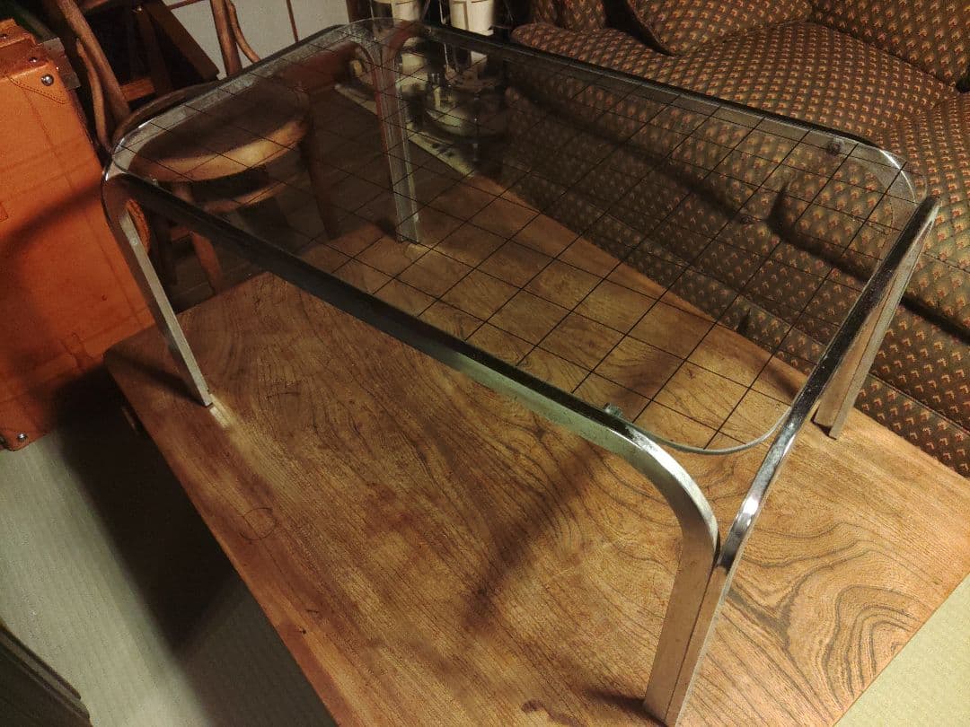 ミッドセンチュリー　ポストモダン　スペースエイジ　コーヒーテーブル　ヴィンテージ