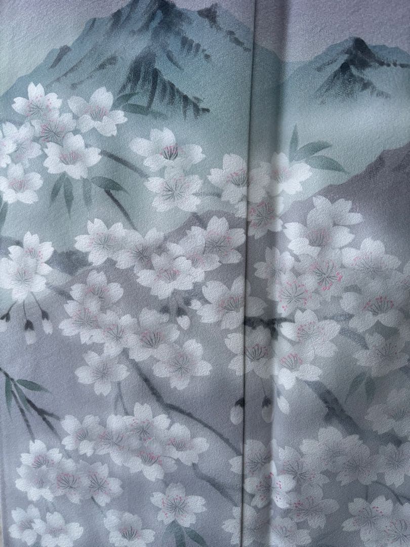 色留袖　一つ紋　作家もの　正絹　未使用