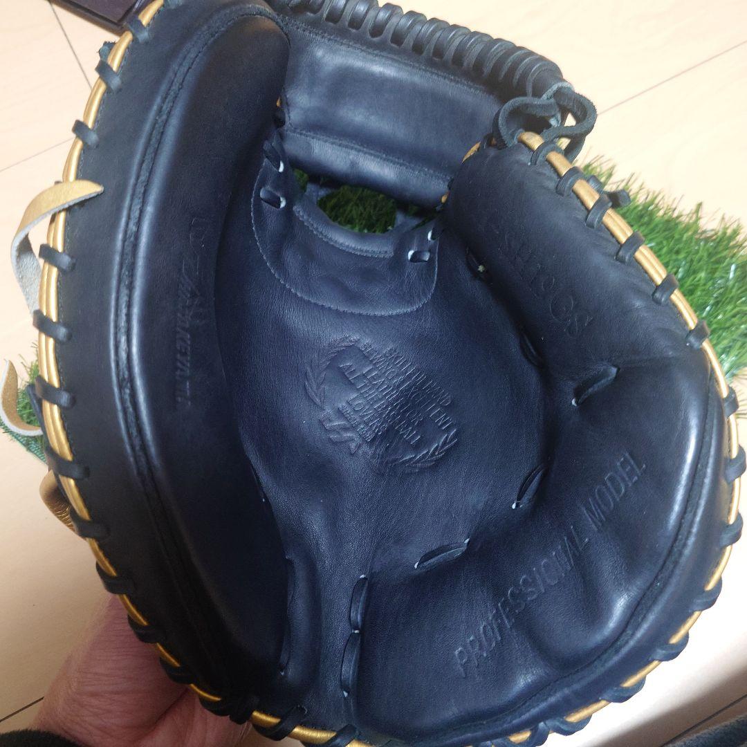 最終値下げ！ハタケヤマ 甲斐拓也モデル キャッチャーグローブ 黒金