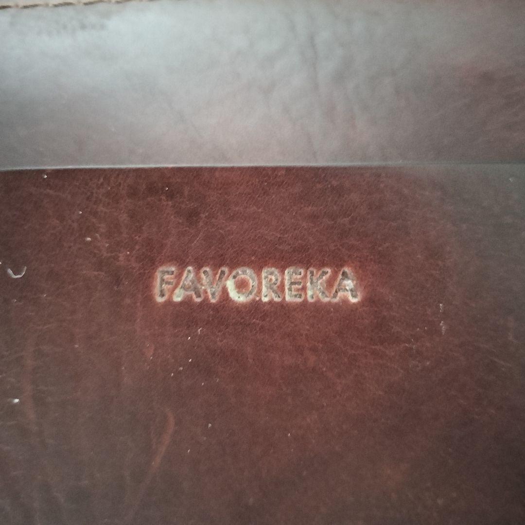 FAVOREKA ファボレカ クーペ 2way レザー ショルダーバッグ