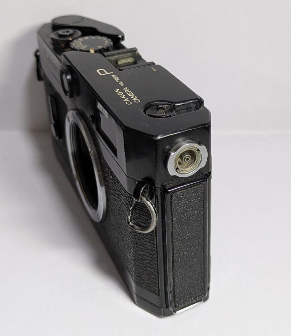 Canon P ポピュレール 後塗ブラック ＆ レンズ 50mm f1.4