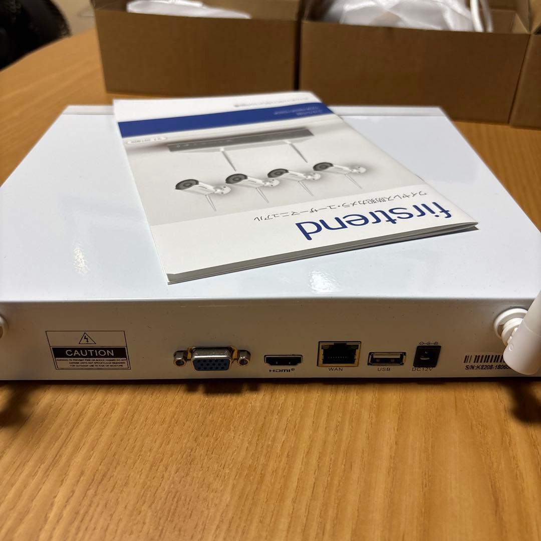 防犯カメラセット ８台FTJP-W88102T⭐︎未使用品！！！！