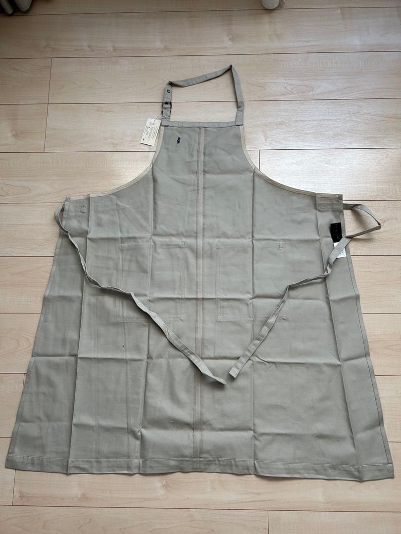【未使用品】Ralph Lauren ラルフローレン ベージュエプロン