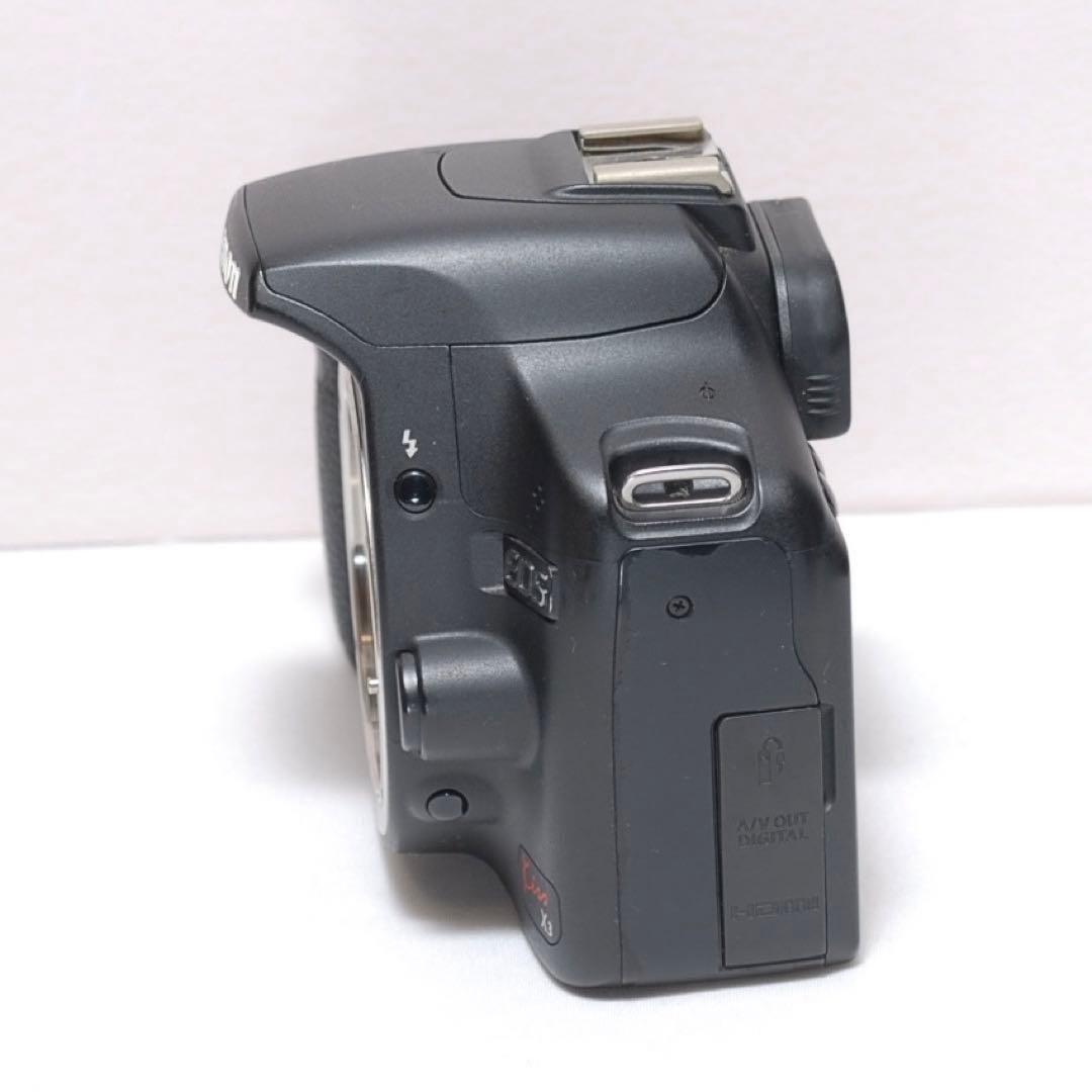 ✨長時間の撮影も安心✨CANON KISS X3✨シングルレンズ✨高倍率レンズ