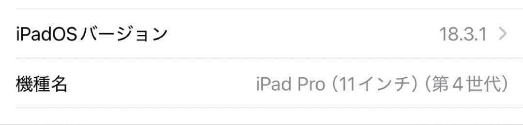 iPad Pro第4世代11インチ128GB