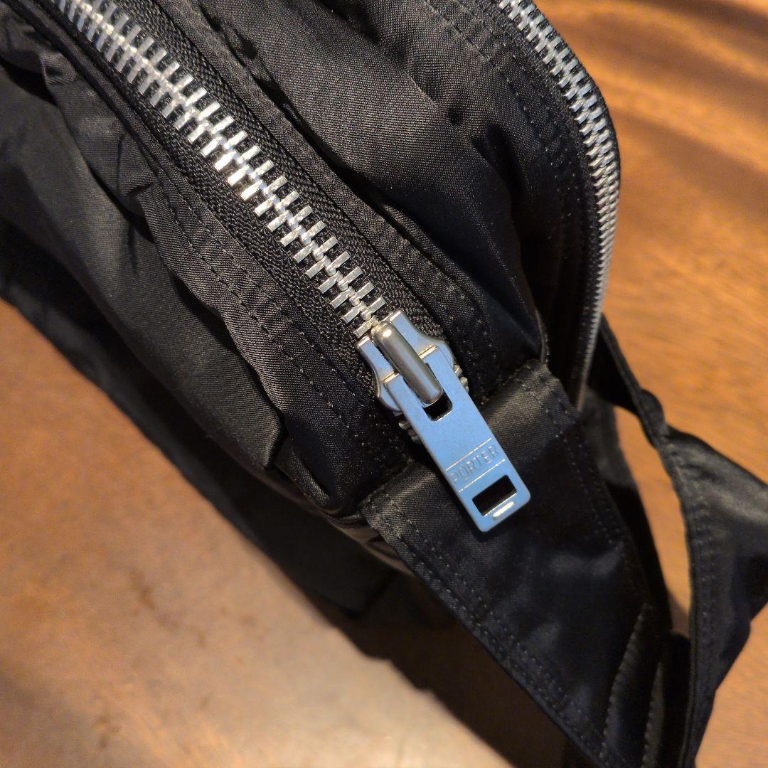 未使用 PORTER TANKER Wジップ ショルダーバッグ XL ブラック