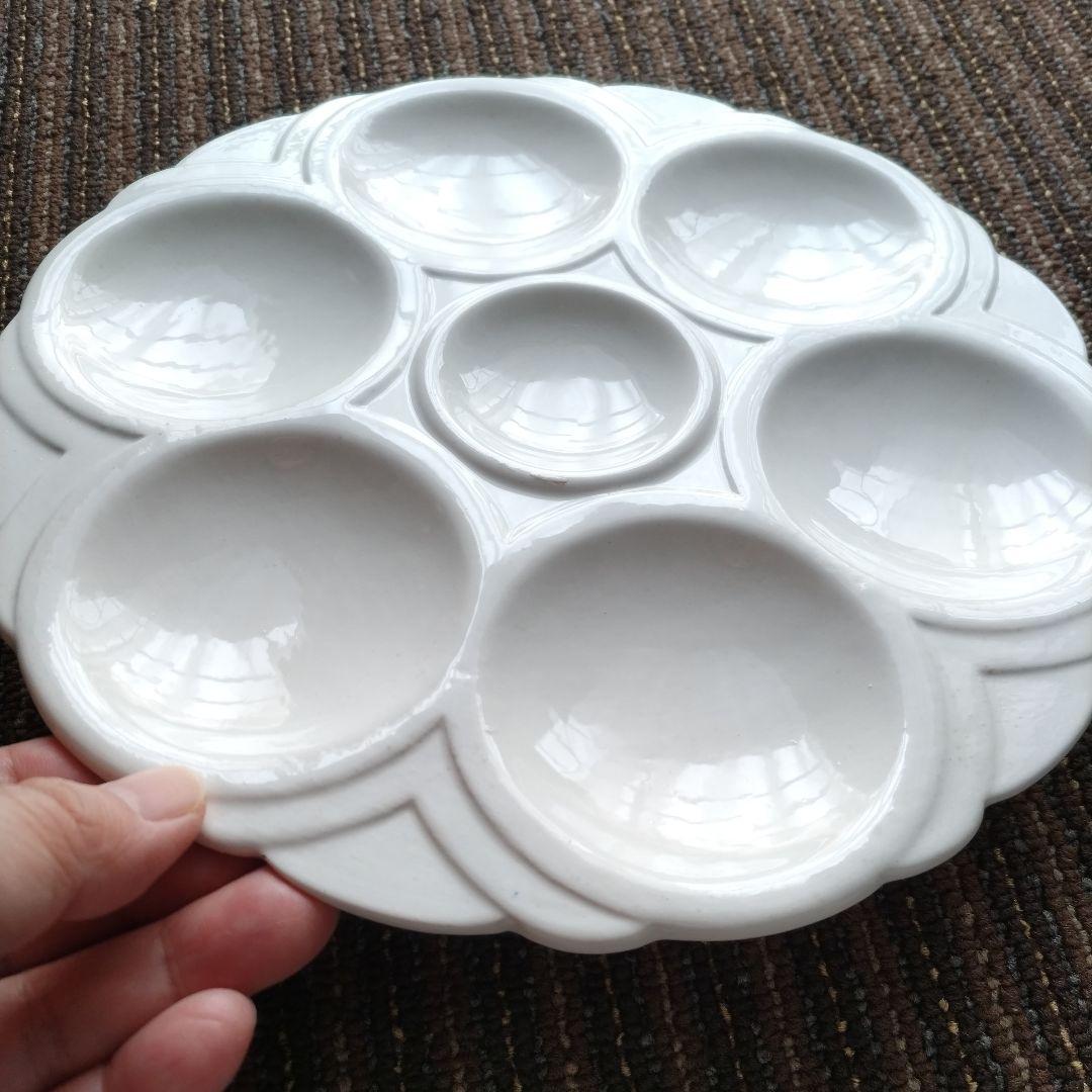 フランス　サルグミンヌ　オイスタープレート　1920〜50年