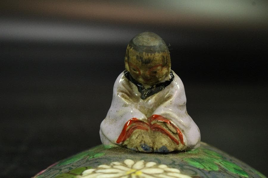 煎茶 象水注 萬古焼 時代物(K-LC757)