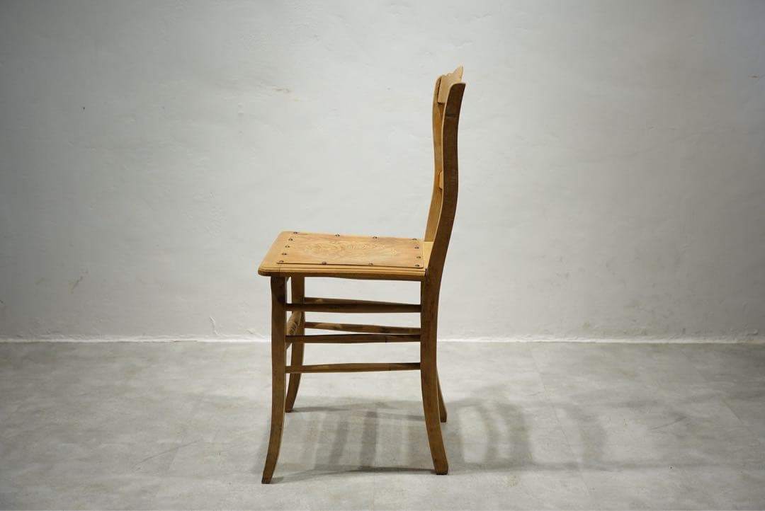 フランスアンティーク　ベンドウッドチェア　椅子　古木　アール・ヌーヴォー