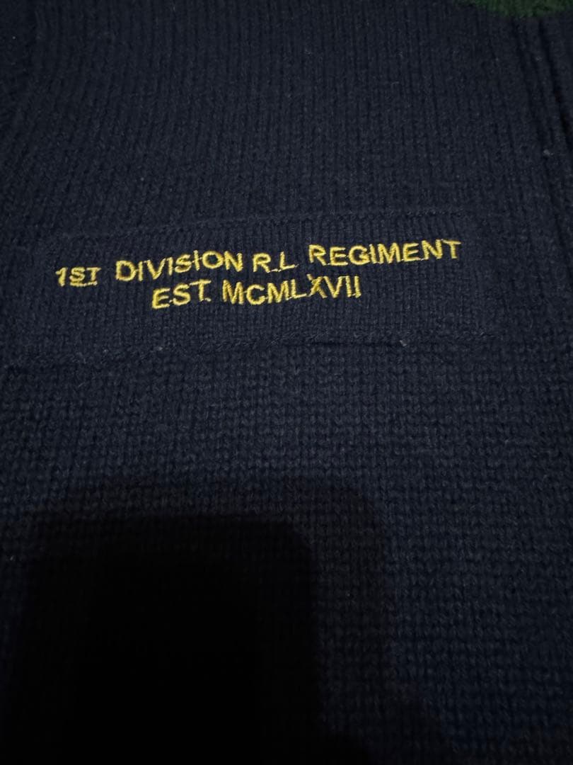 ポロバイラルフローレン ジップ ニット セーター