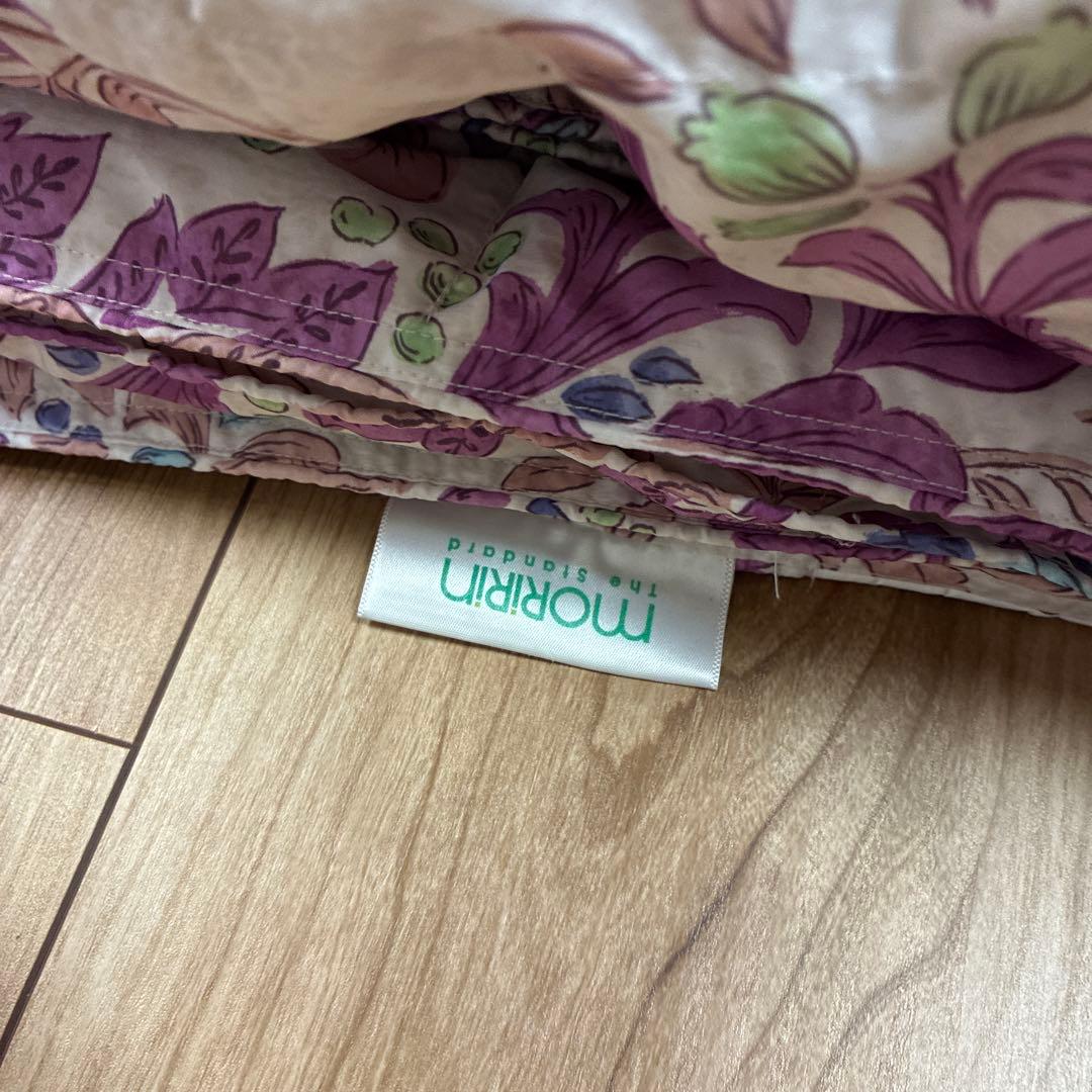 【美品】モリリン 洗える ダウンケット シングルロング 2枚セット