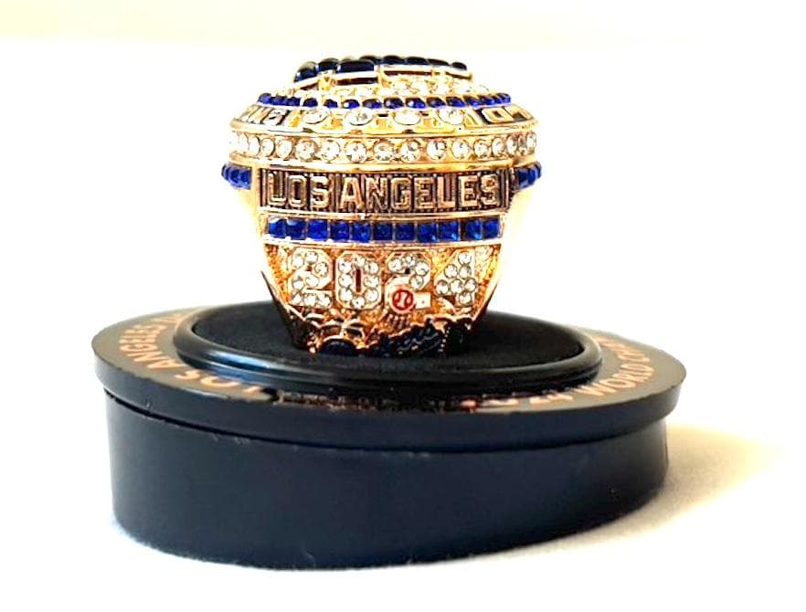 セット☆大谷翔平 チャンピオンリング/ボールペン2本/ 8/6冊子付 ドジャース