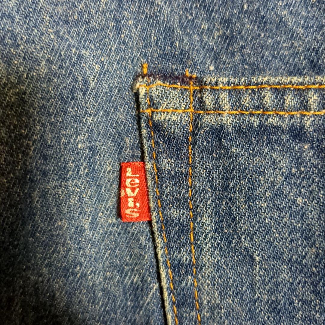 リーバイス501ハチマル 16番工場　W40 ハチマル前期 リーバイス501赤耳