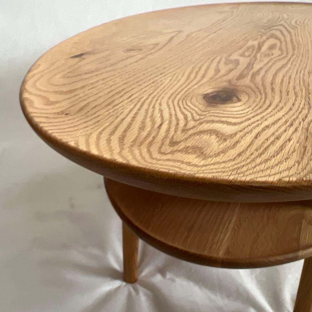 オーク無垢材センターテーブル HIRASHIMA・BORDO 120cm