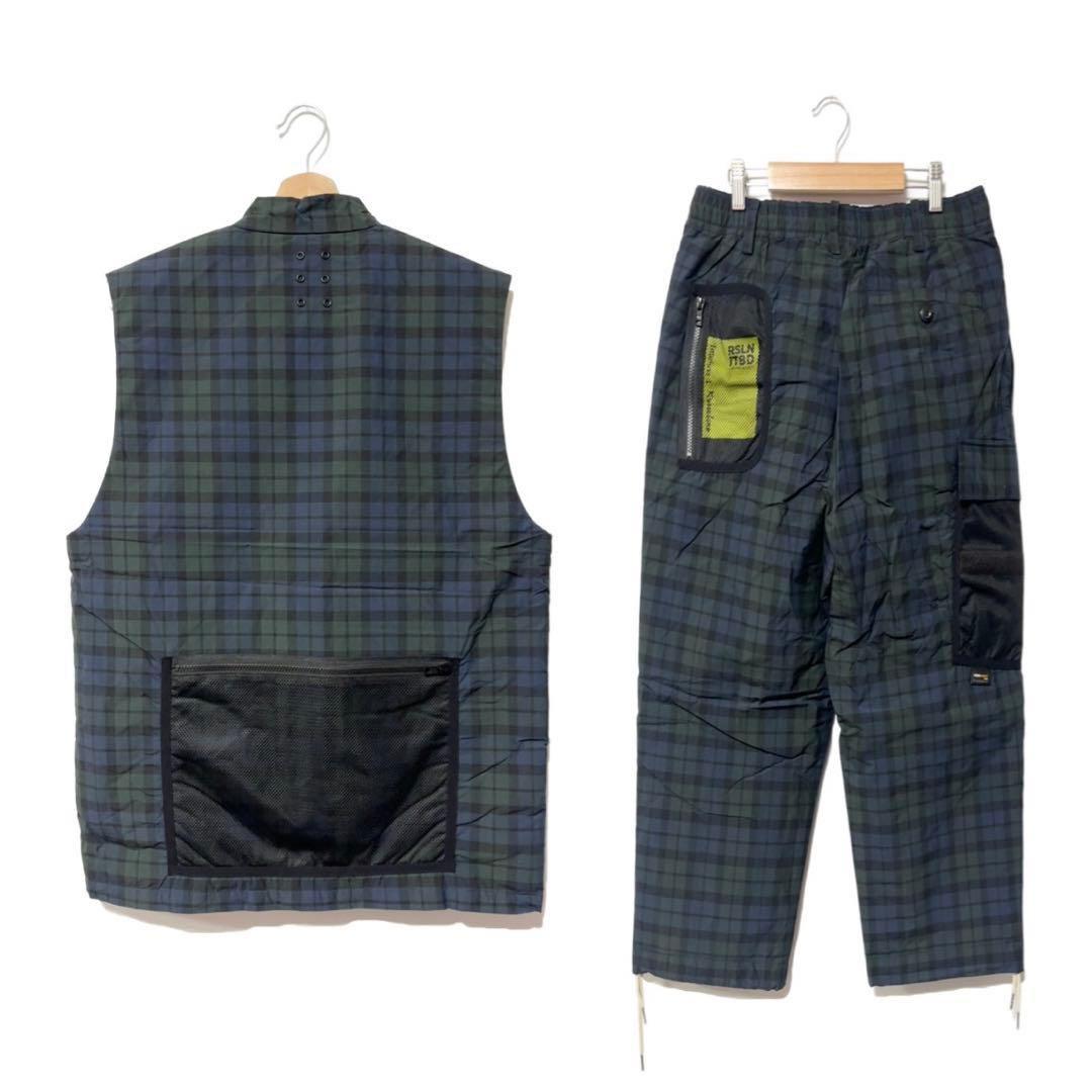 インターブリード ラッセルノ ゴルフ コーデュラ 中綿セットアップ ネイビー 4