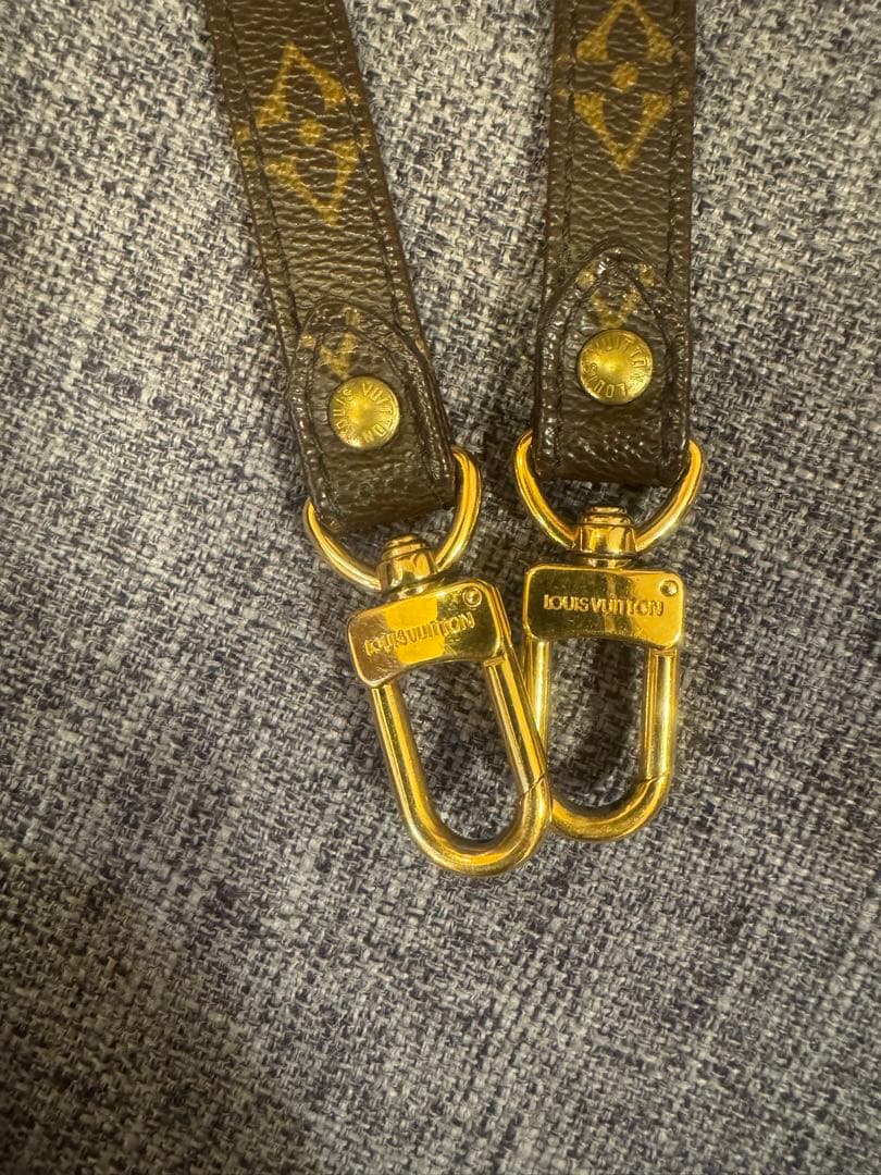 Louis Vuitton ショルダーストラップ モノグラム ブラウン