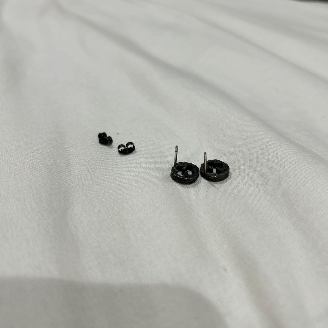 GUCCI インターロッキングスタッズピアス