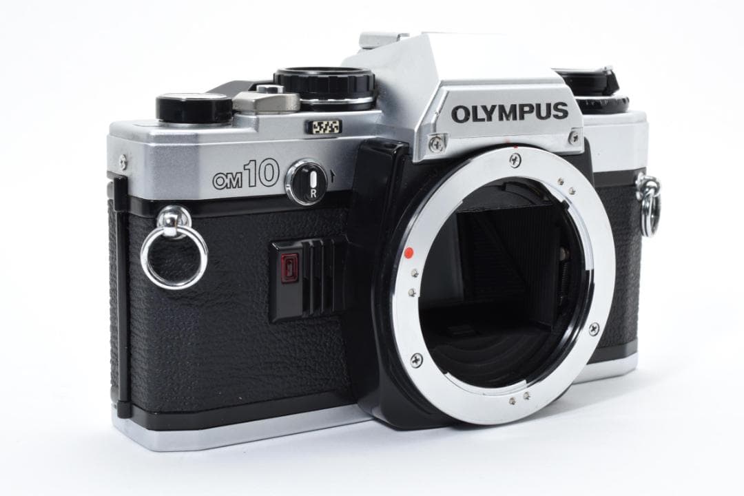 [美品]オリンパス OM-10 一眼レフ 35mm フィルムカメラ シルバー