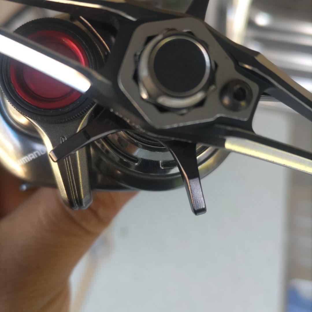 炎月 100PG ベイトリール DRESSロングハンドルカスタム