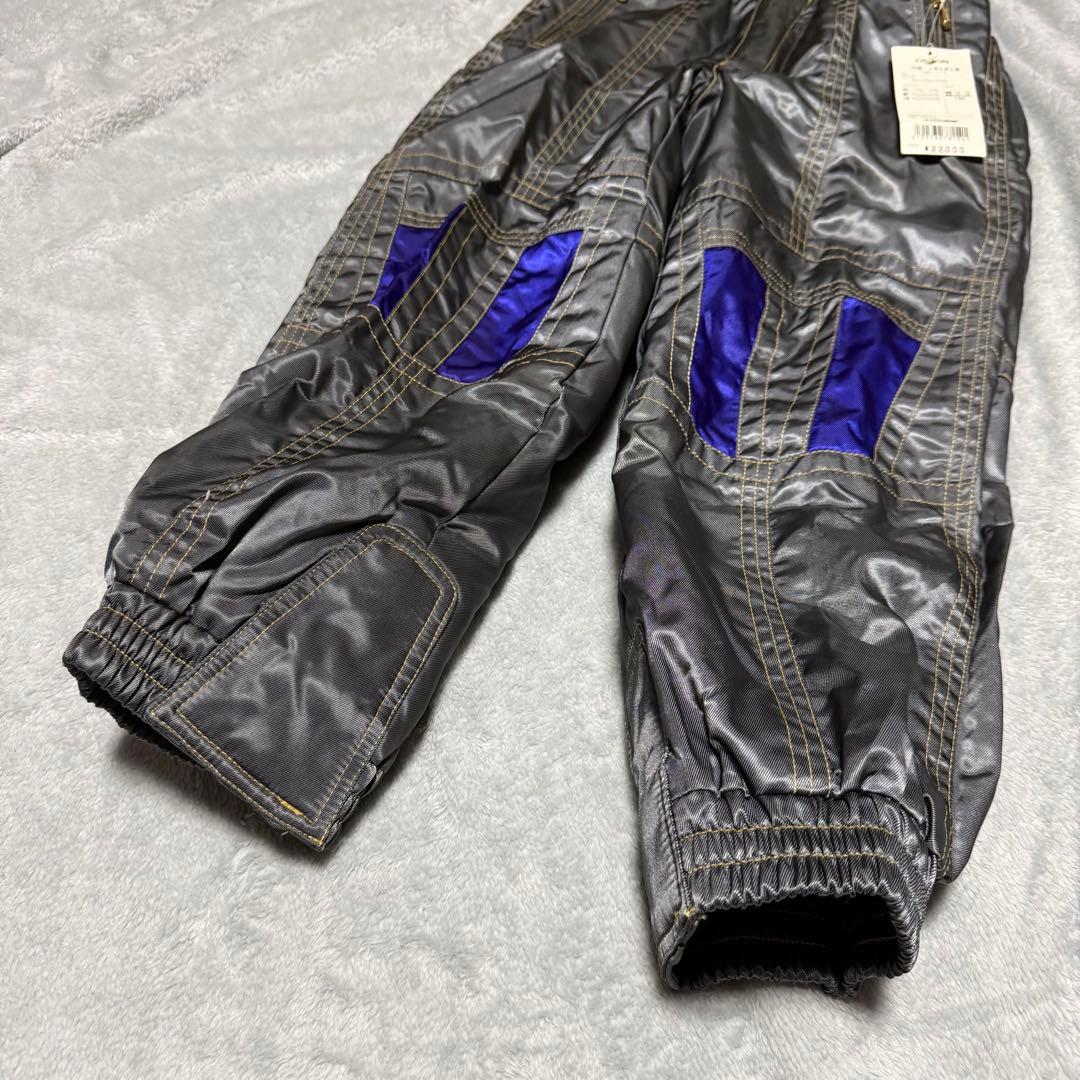 CISMON スキーウェア 上下セット 130 未使用タグ付き グレー パープル