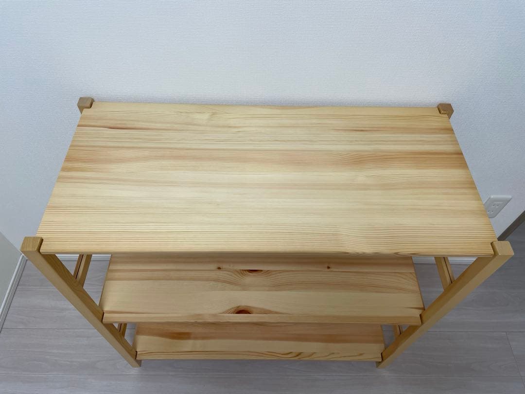 パイン材ユニットシェルフ・８６ｃｍ幅・小