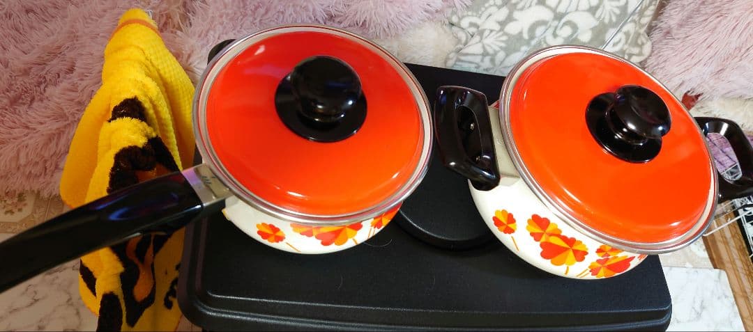 ホーロー鍋　セット