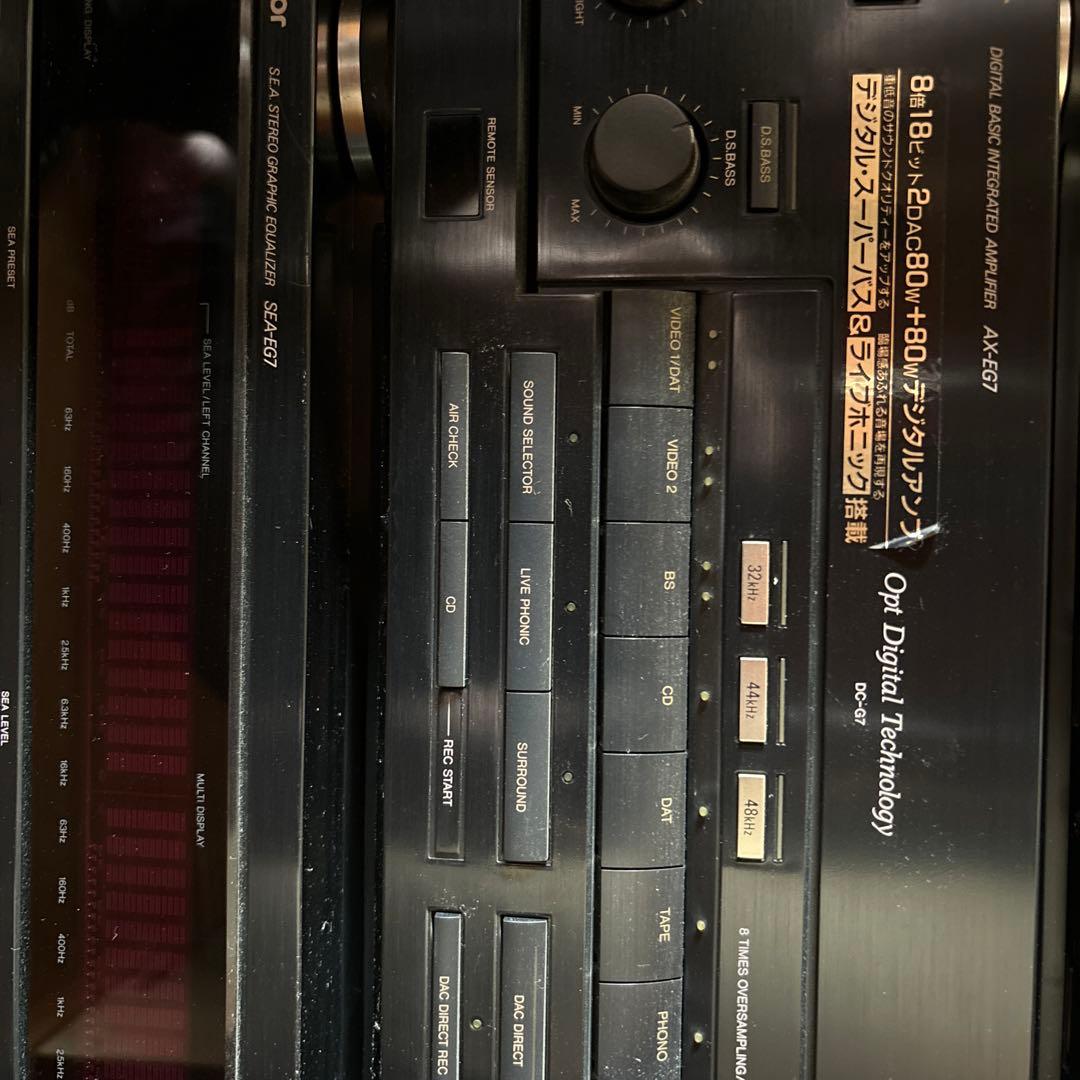 Victor コンポ CDプレーヤー カセットデッキ