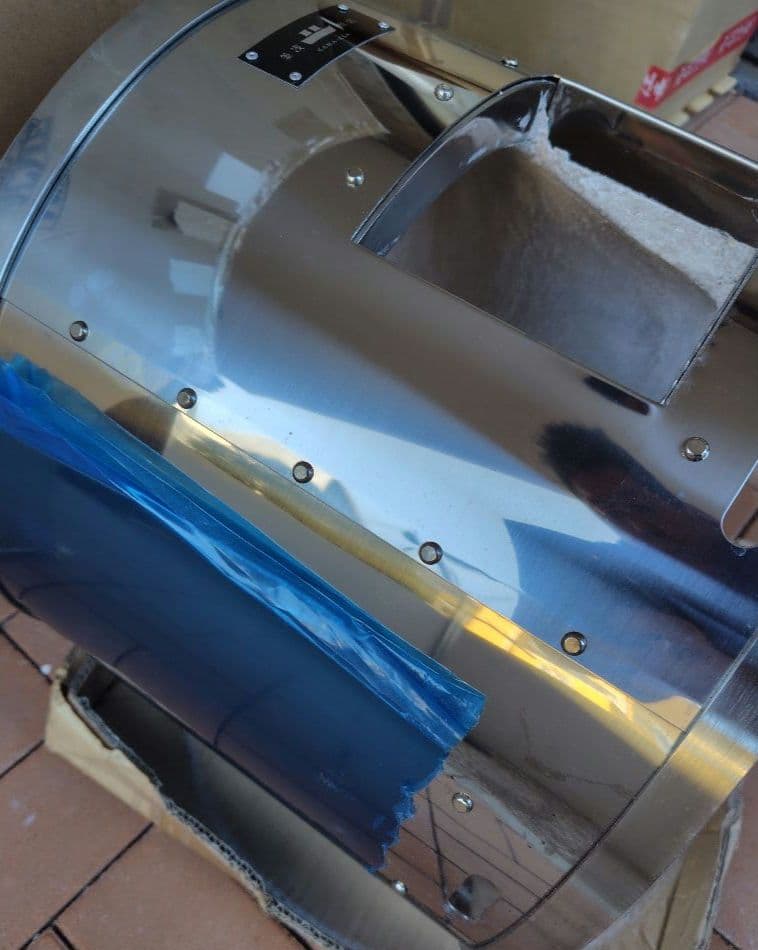 新品未使用　釜浅商店ミニ釜戸セット　最大3升炊き　ガス式