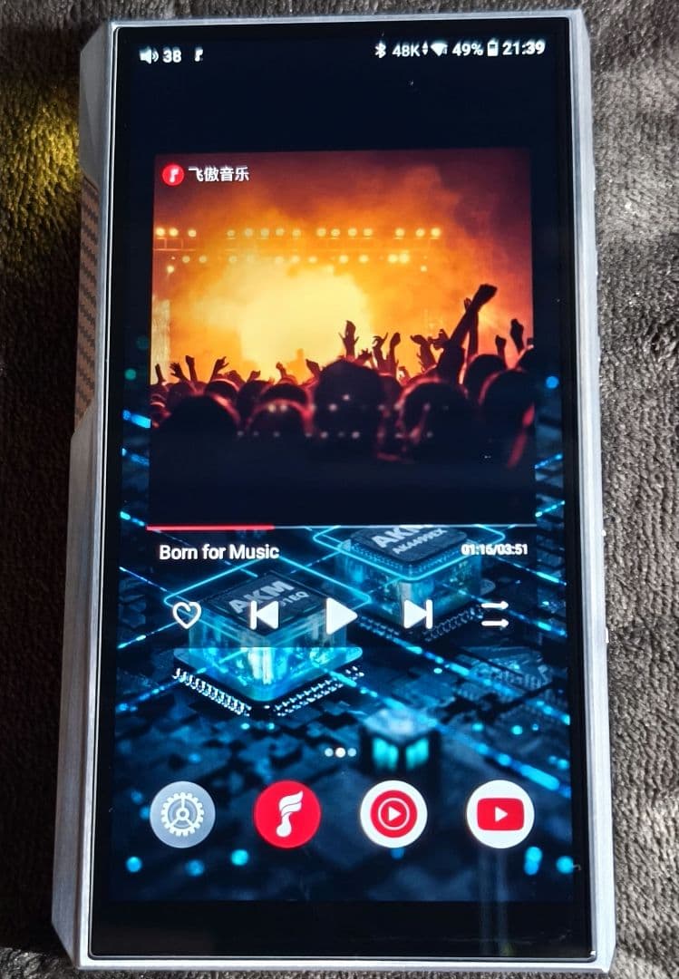 FIIO M23 Stainless 美品 国内正規品 ハイレゾ DAP