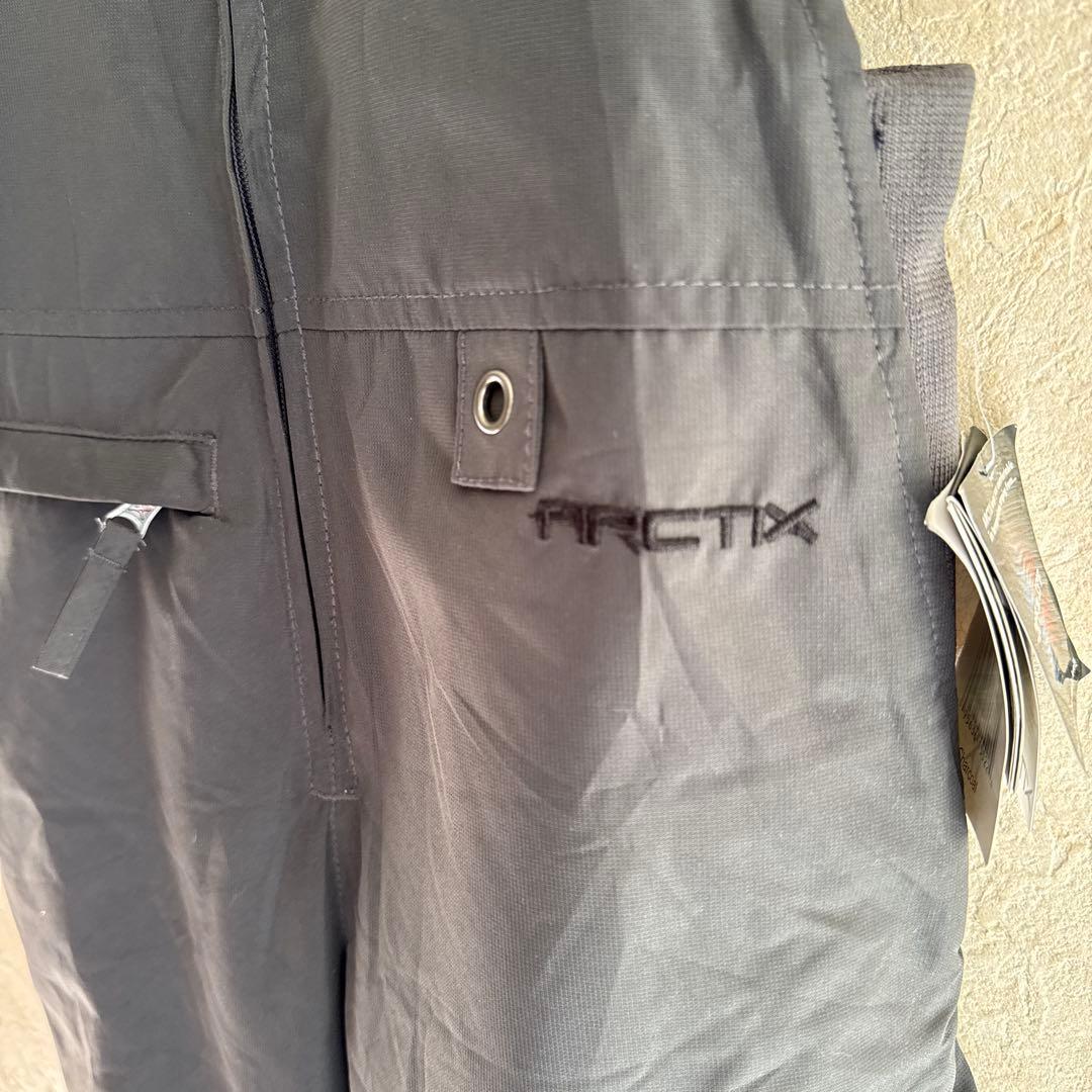 美品✨ ARCTIX キッズ スキーウェア ビブオーバーオール M チャコール