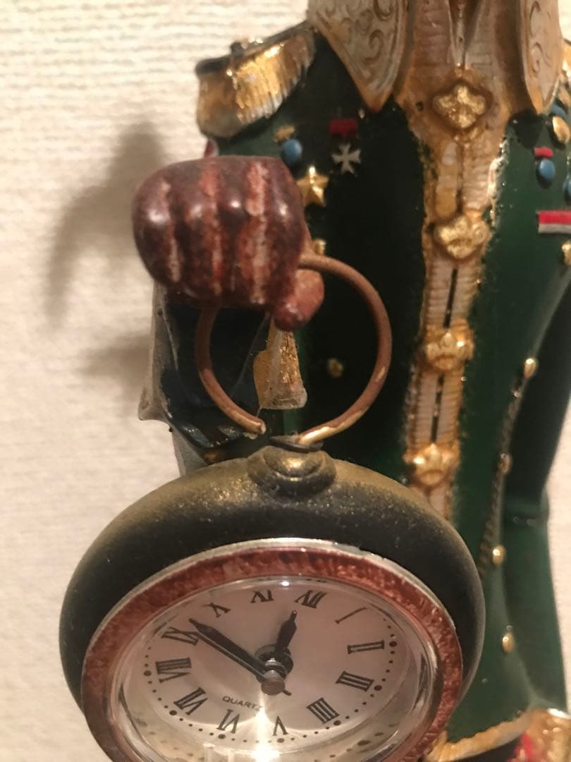 紳士鹿の置物　ヨーロッパ　欧州　工芸品　美術品 訳あり