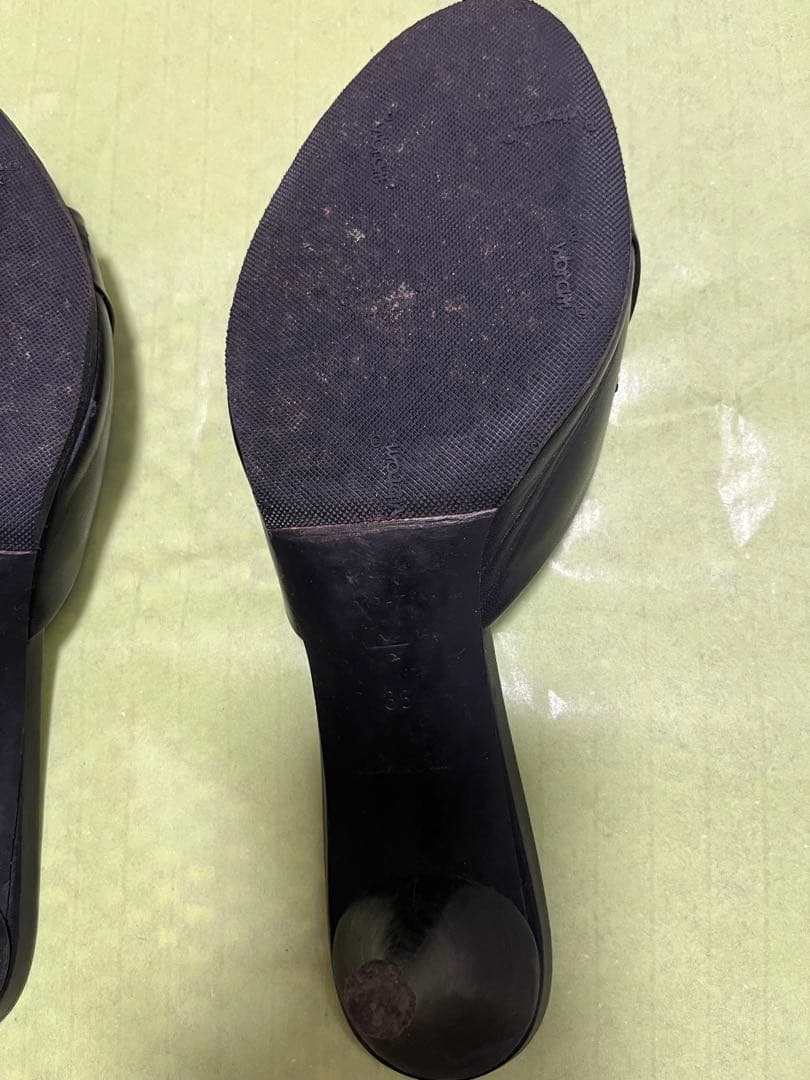 ルイ・ヴィトン　ミュール　ブラック　38