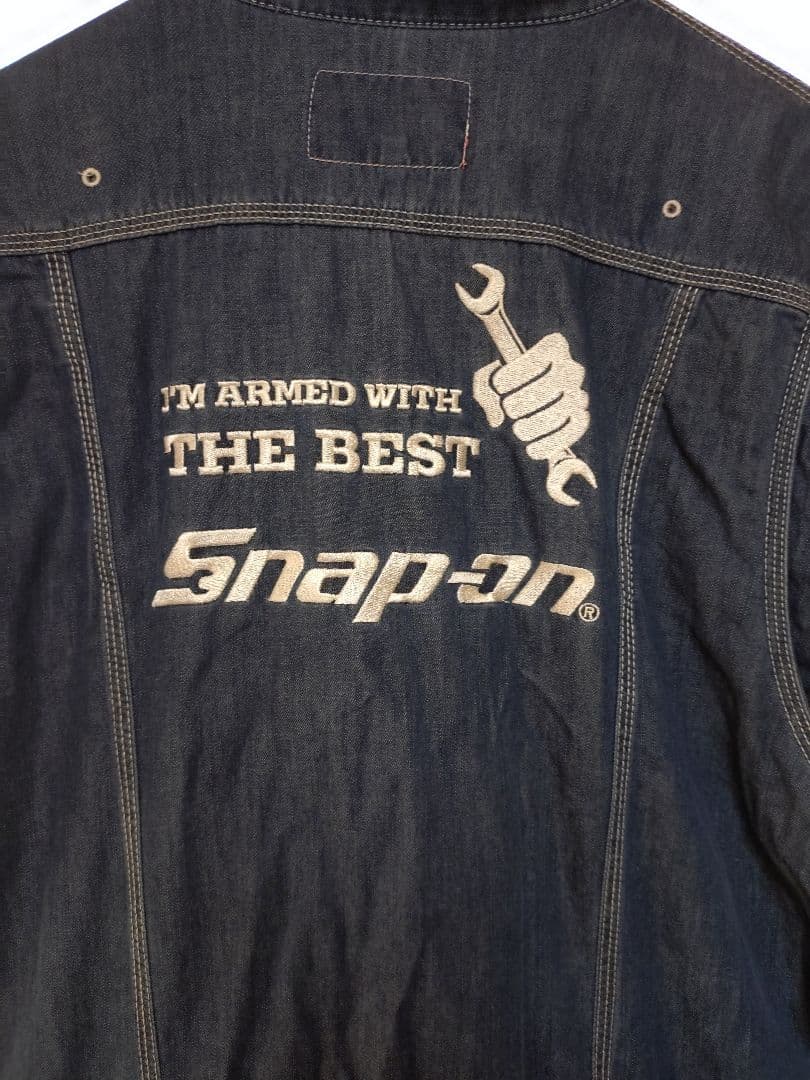 Snap-on ダークブルー オーバーオール