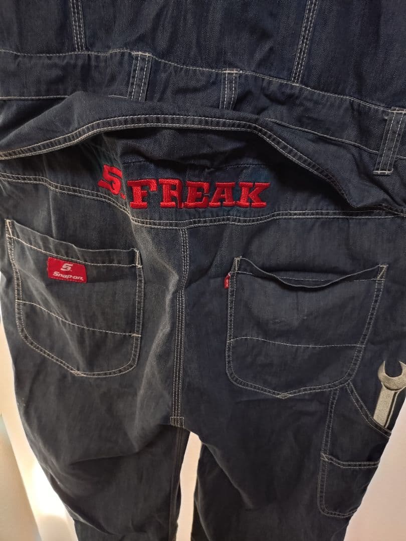 Snap-on ダークブルー オーバーオール