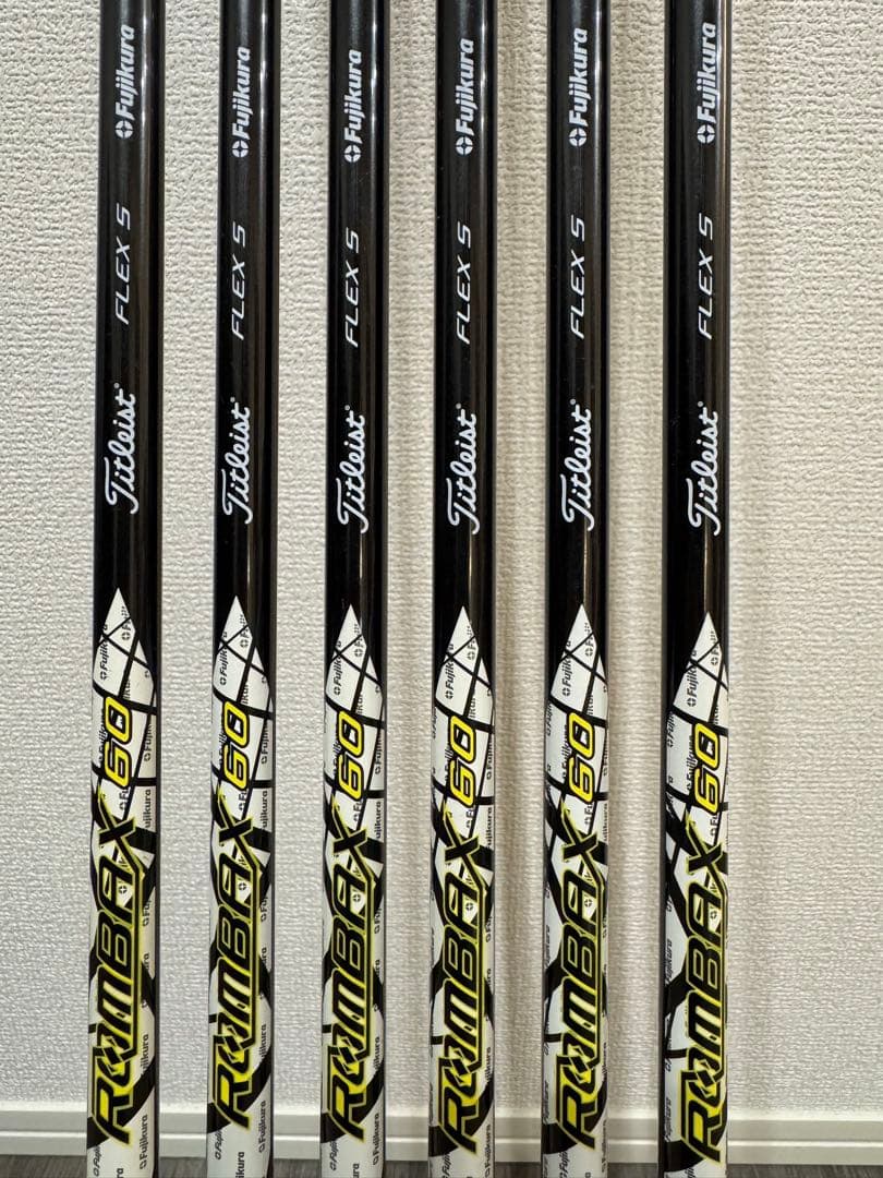 【希少レフティ】タイトリスト AP1 712 アイアン 6本セット フジクラS