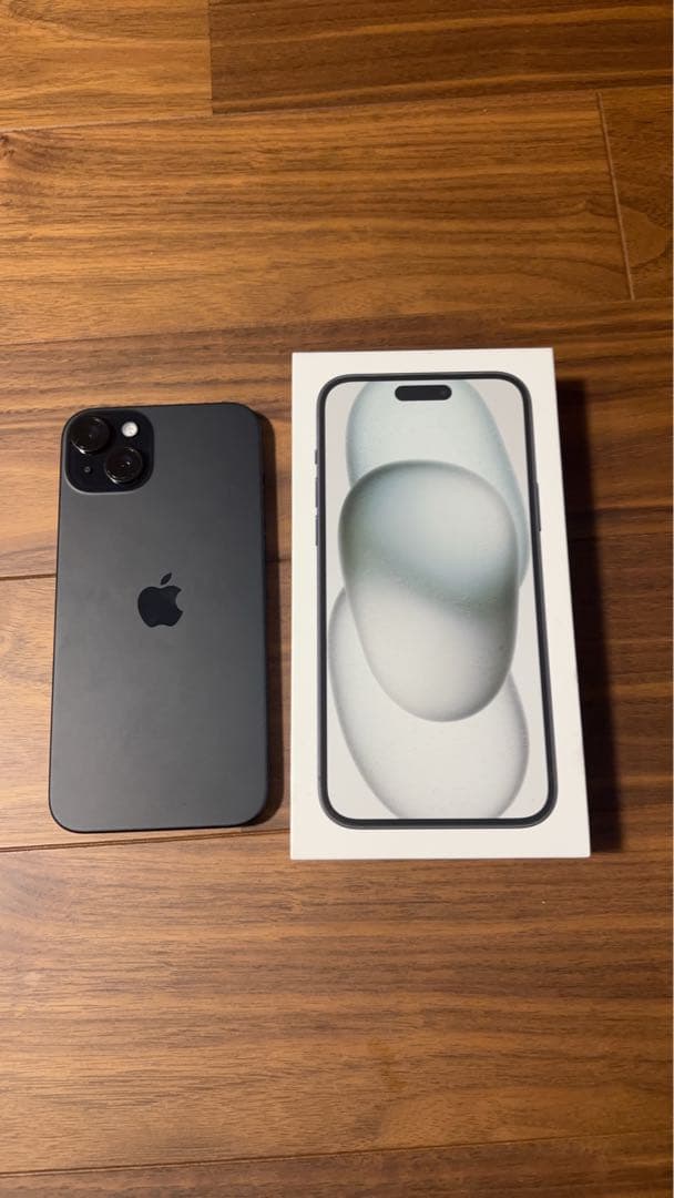[美品]iPhone 15 Plus Black 256GB