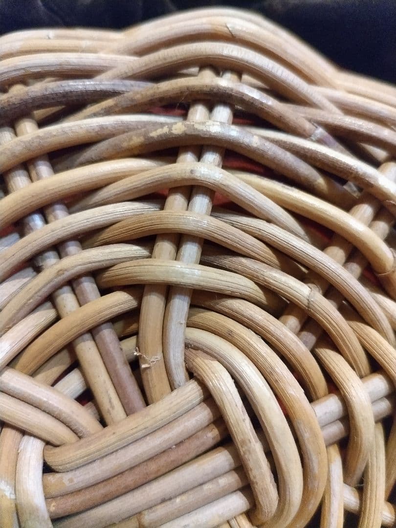 【週末限定価格】エバゴス　シェニール織り 　カゴバッグ