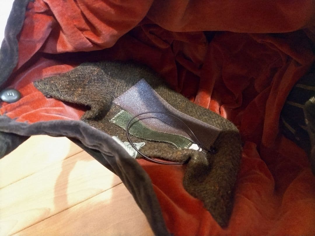 【週末限定価格】エバゴス　シェニール織り 　カゴバッグ