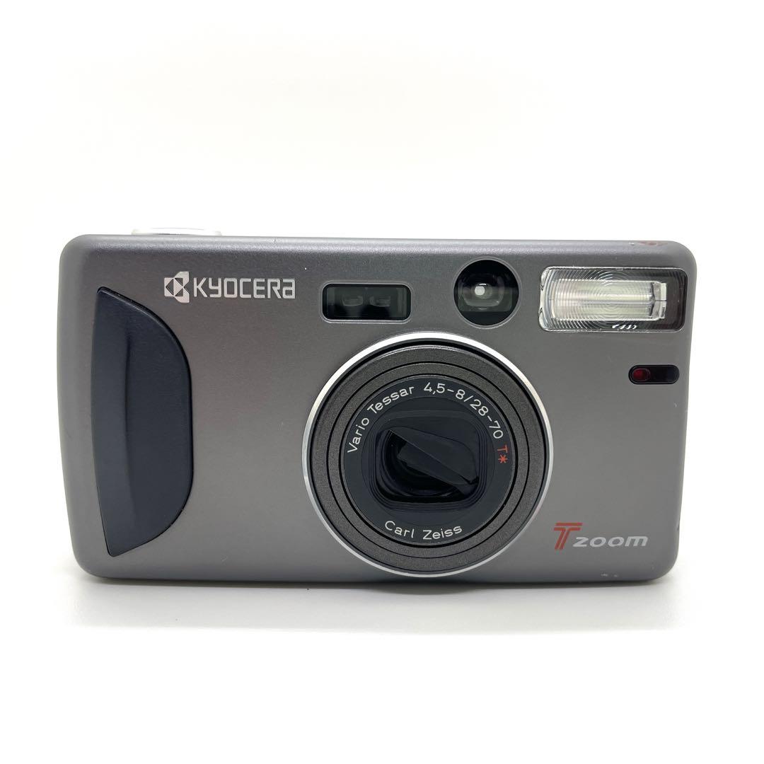 【希少✨】 KYOCERA 京セラ T zoom コンパクト フィルムカメラ