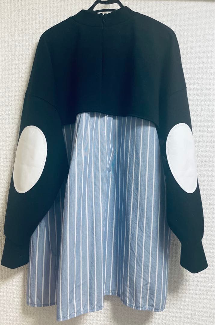 någontstans レイヤードスウェット M ブラック